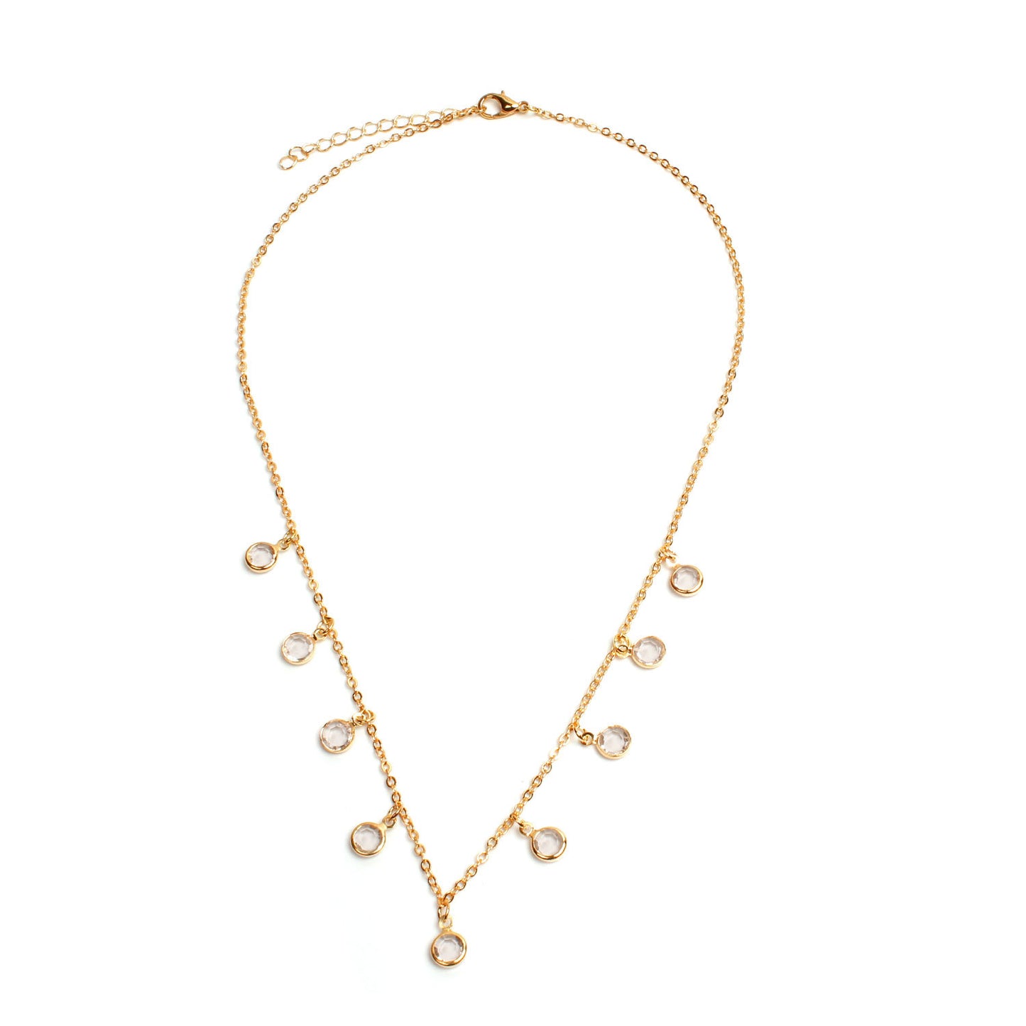 Women's Geometric Alloy Pendant Necklace with Regular Chain Minimalist Locket Style Fashion Jewelry