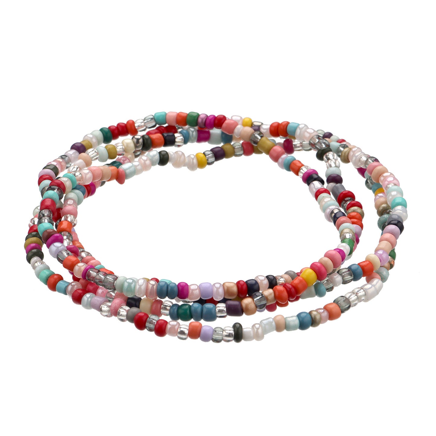 Women's Punk Bohemian Beach Body Chain with Coral Beads, Adjustable Waist Chain, Summer Fashion Accessory