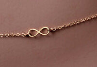 Women's Infinity Body Chain Waist Chain Adjustable 60-80 cm Summer Minimalist Metal Body Jewelry