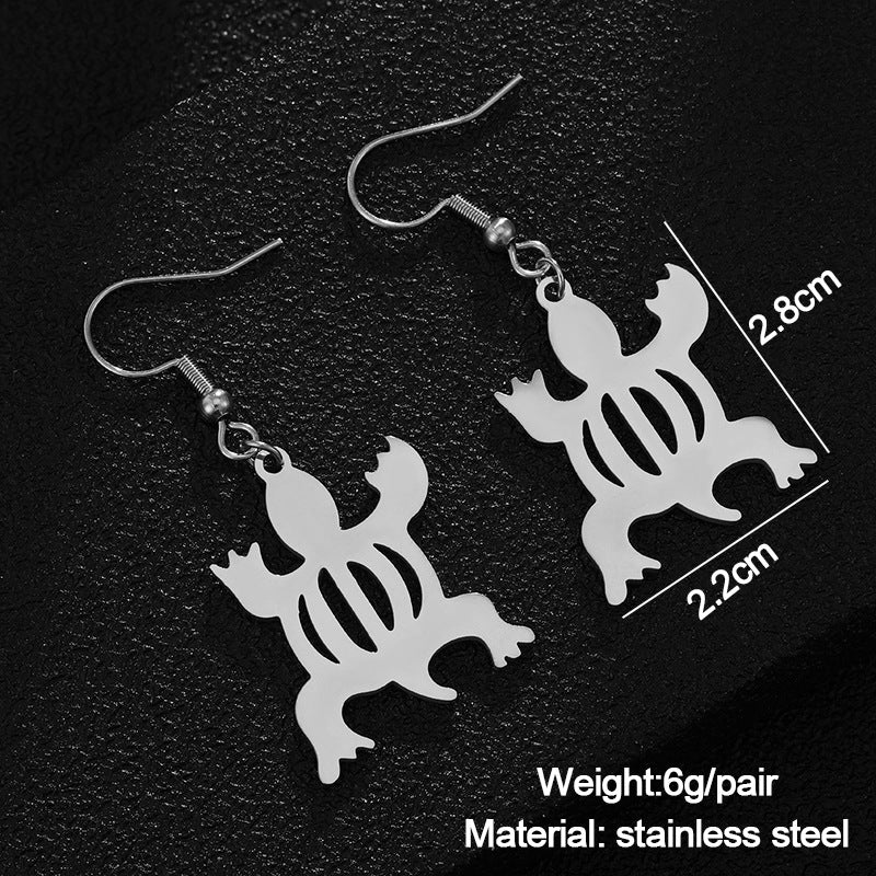 Pendientes de Acero Inoxidable Dorados Geométricos para Mujer, Joyería de Moda llamativa, Diseño Minimalista, Estilo Bohemio, Accesorio Unisex