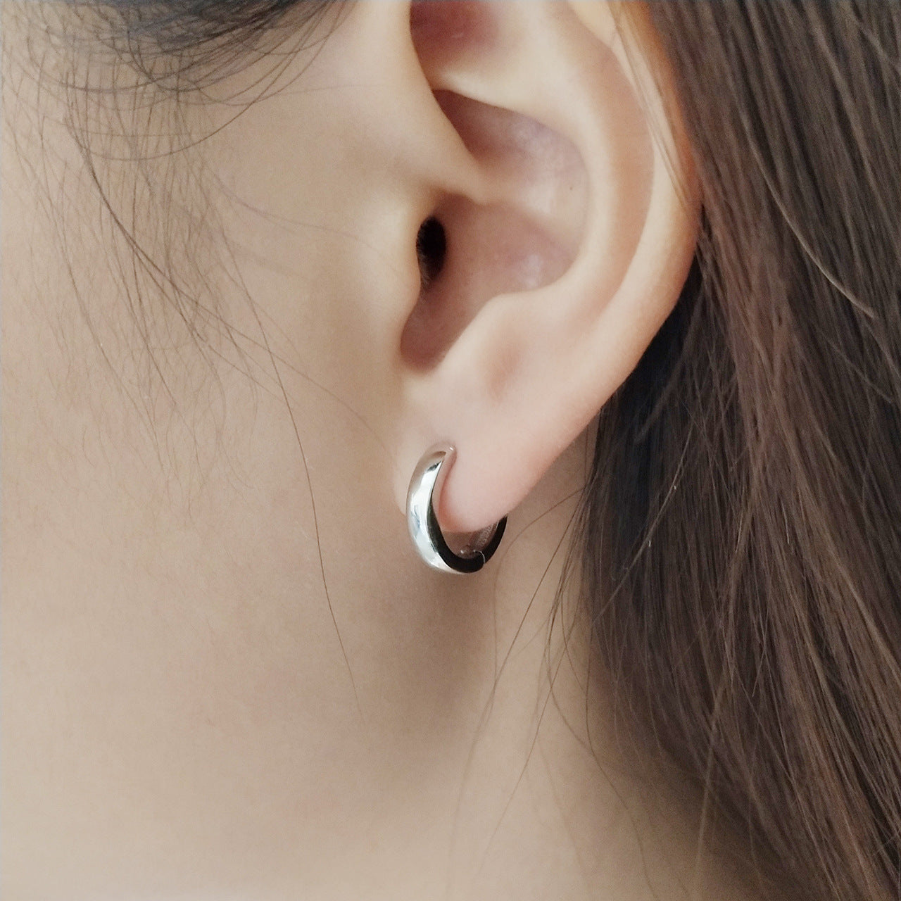 Sweet Floral Plated 925 Sterling Silver Earrings