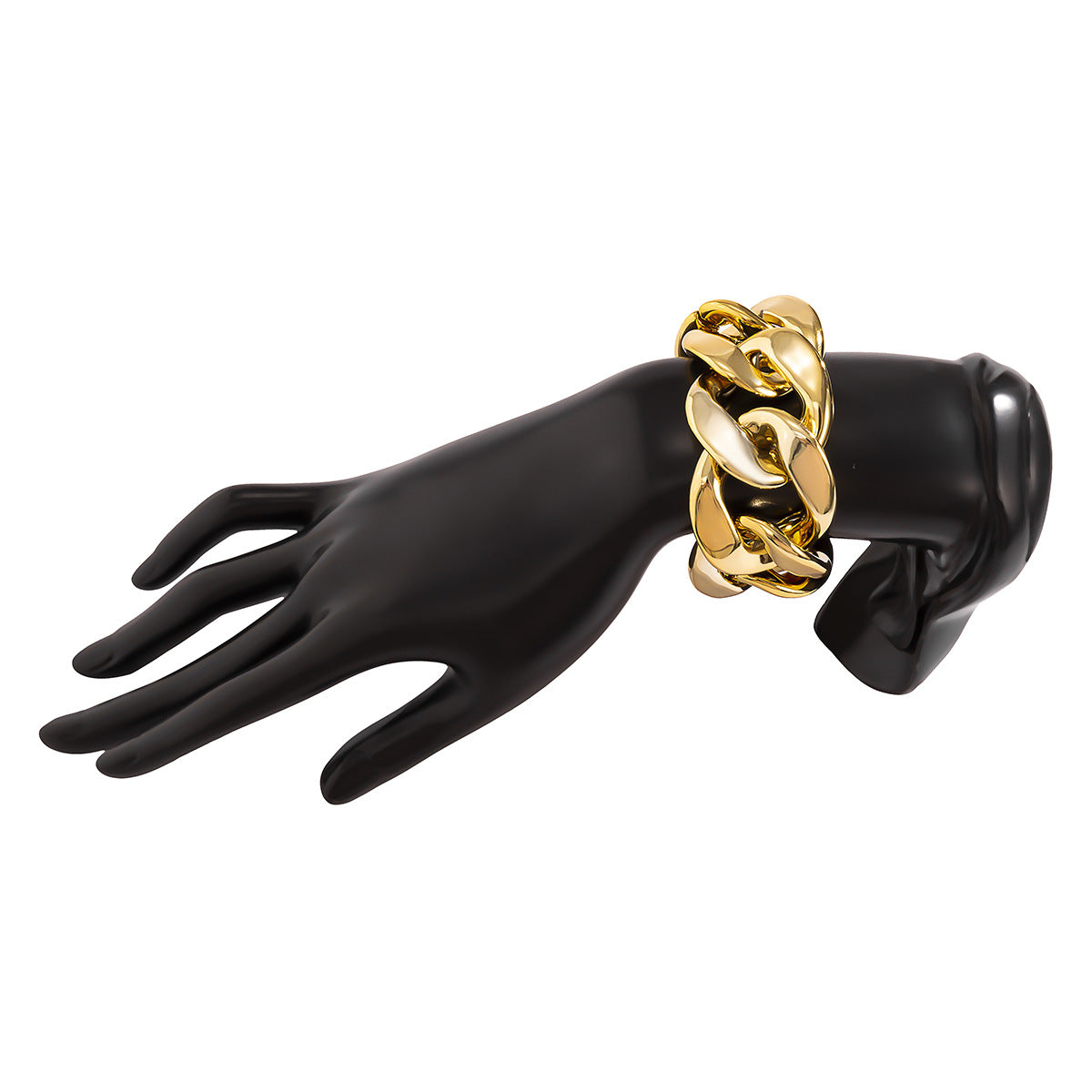 Punk Vintage Geometric Metal Plated Bracelet for Women