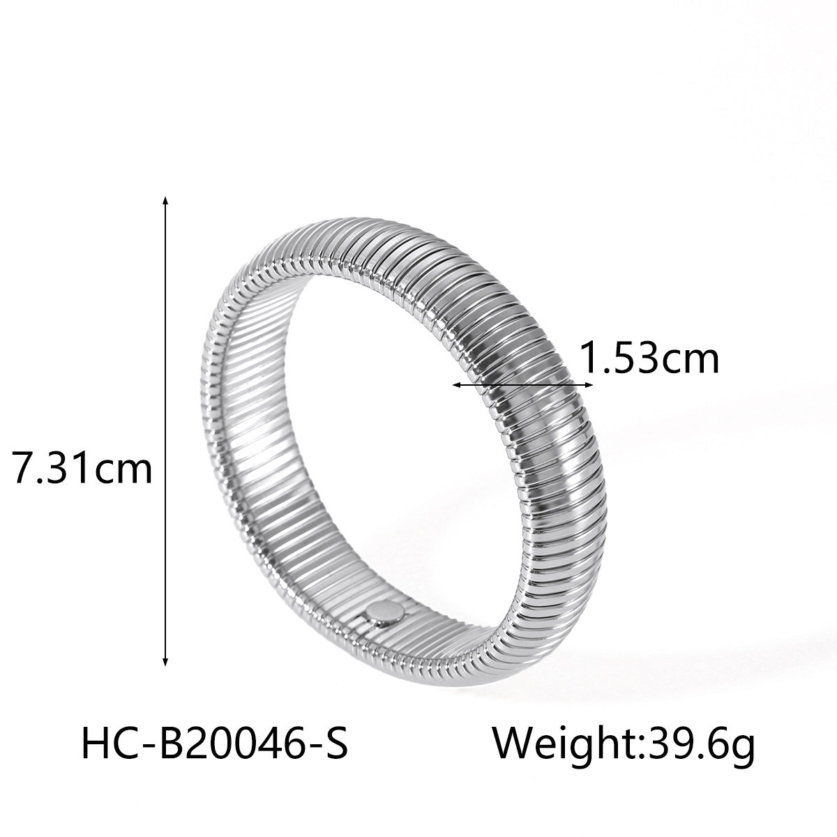 Minimalist Titanium Steel Elastic Snake Chain Bracelet with Rhinestone Inlay Geometric Design for Women