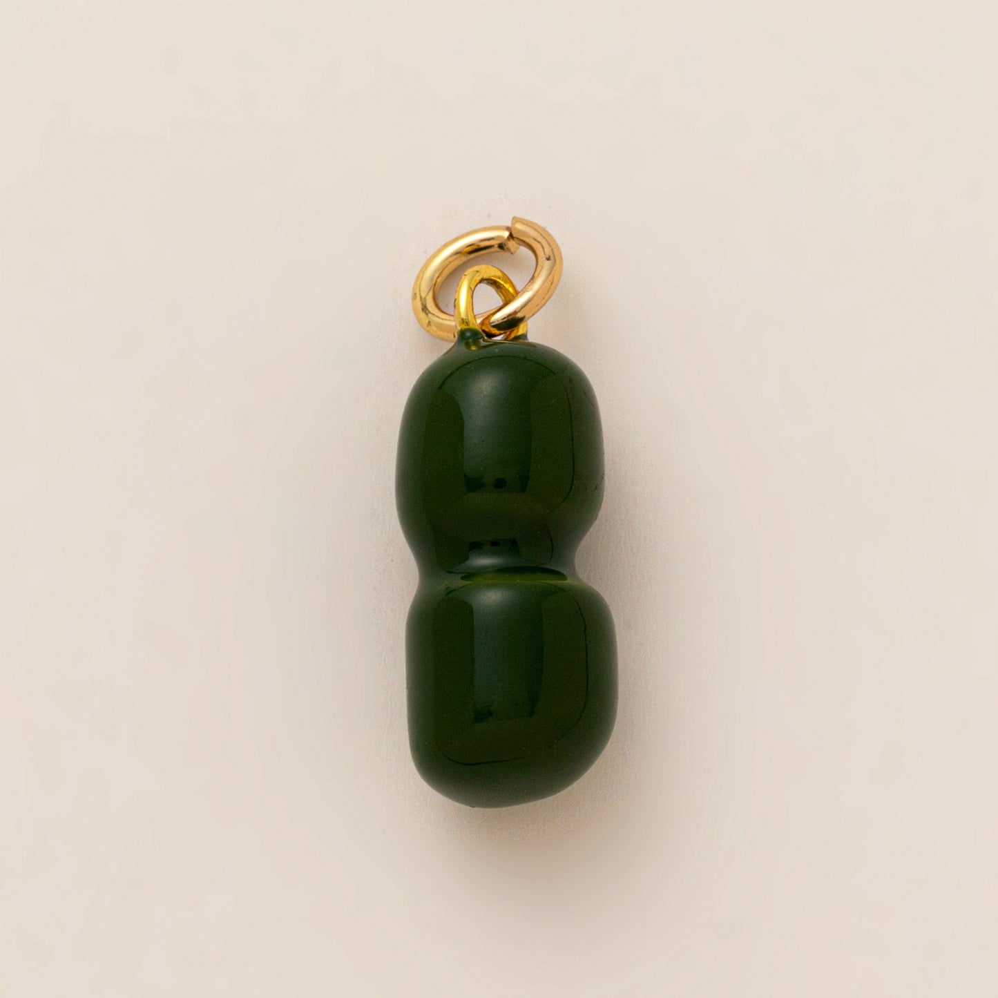 Sweet Geometric Brass Plated Charm Bar