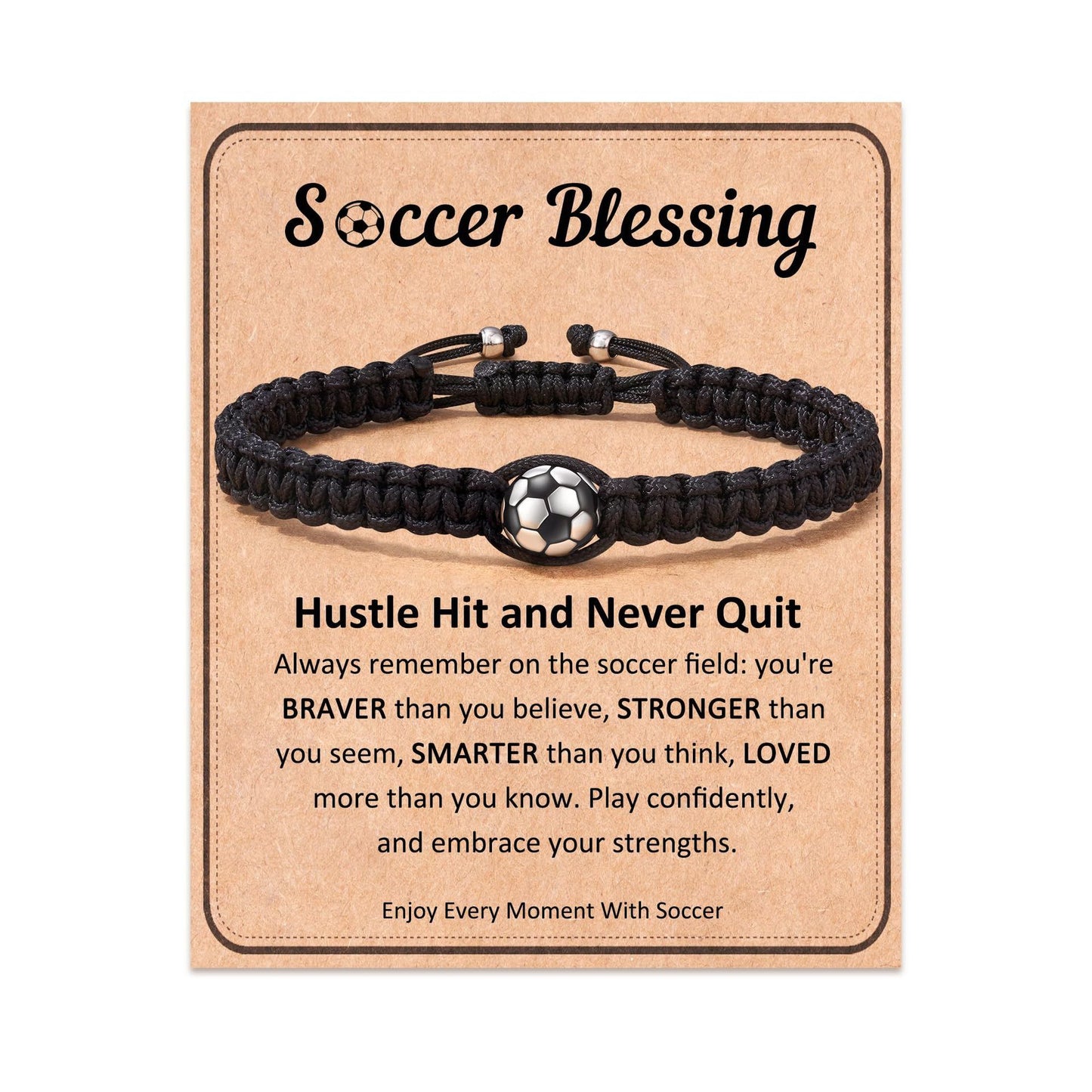 Sporty Unisex Acrylic Braided Bracelet Adjustable Friendship Hand Rope