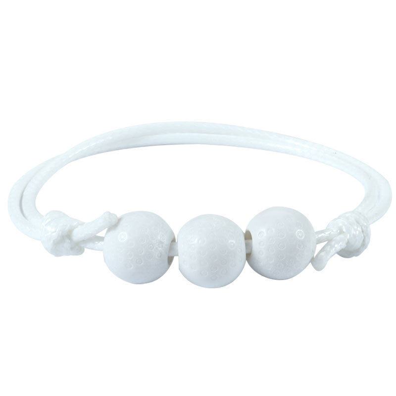 Sporty Unisex Resin Braided Bracelet