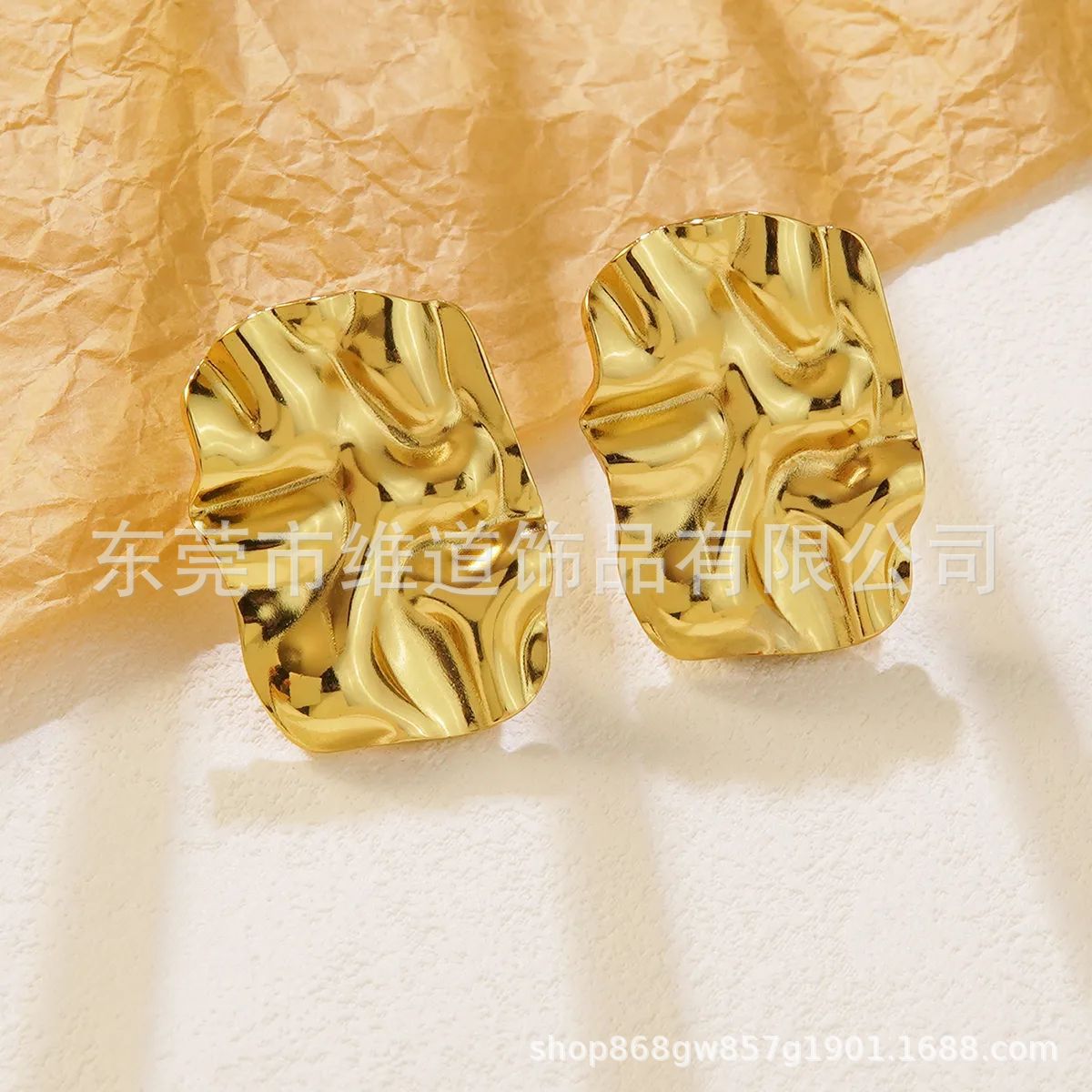Sweet Floral Heart Teardrop Stainless Steel Earrings