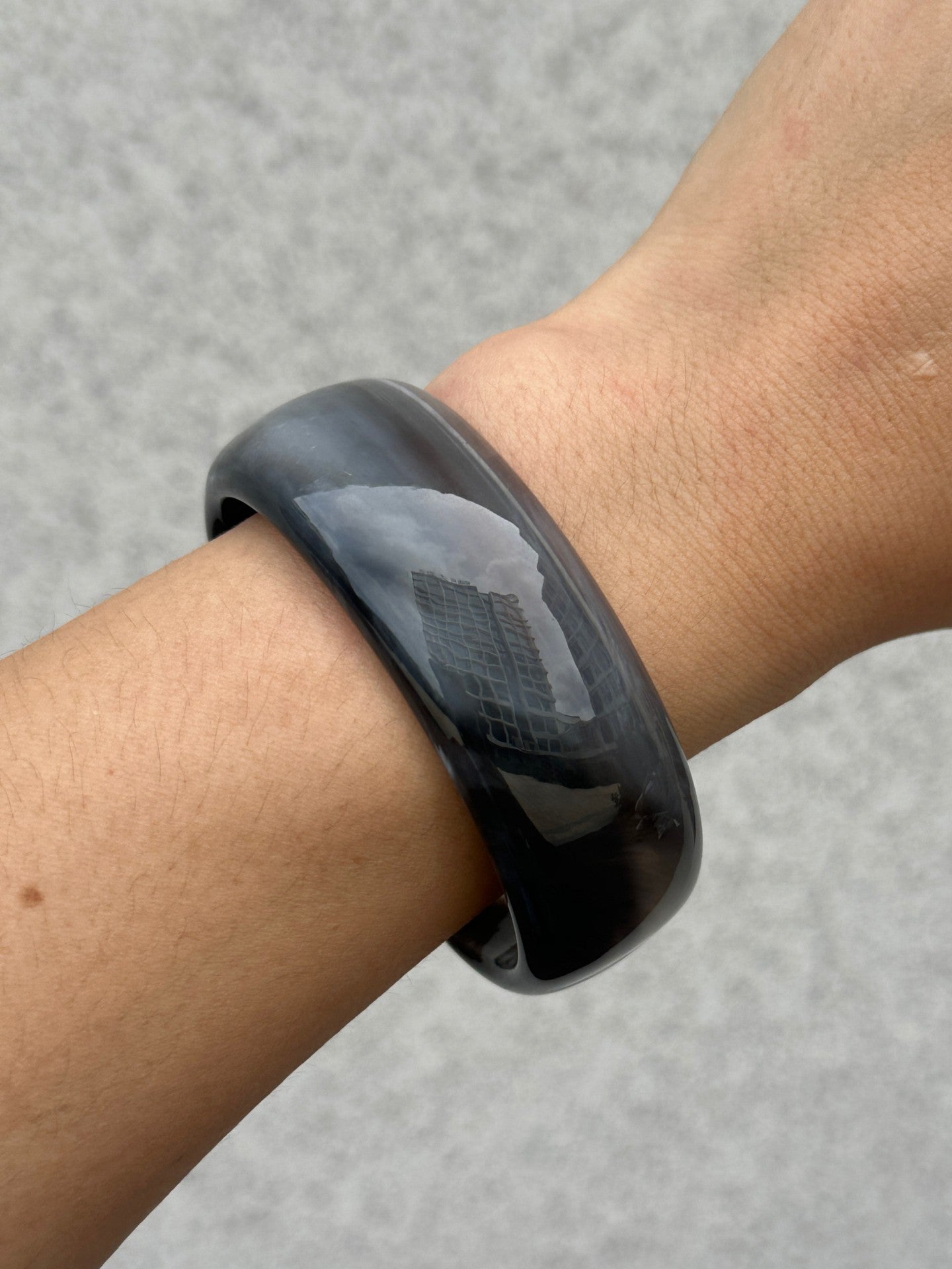 Vintage Geometric Acrylic Drip Oil Wide Cuff Bracelet for Women