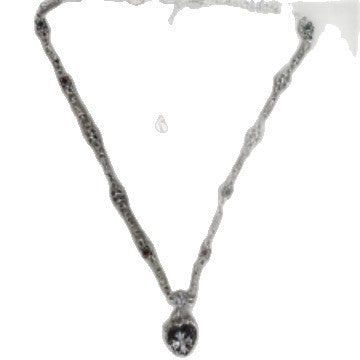 Collana a forma di cuore con strass intarsiati, dolce e audace, per donna, catena alla clavicola alla moda con ciondolo in lega