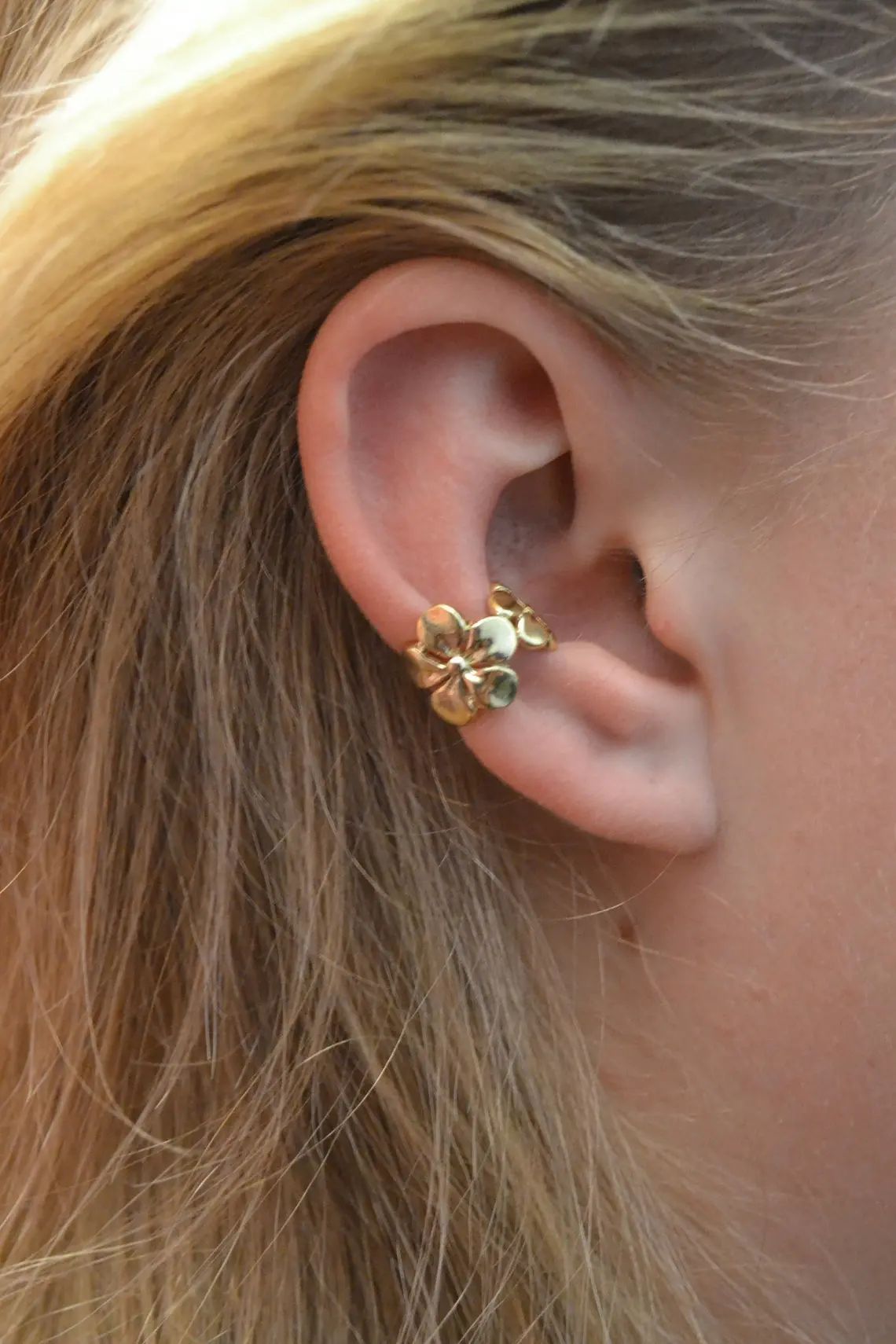 Bohemian Plated Alloy Starfish and Shell Design U-Shape Ear Clip Earrings for Women