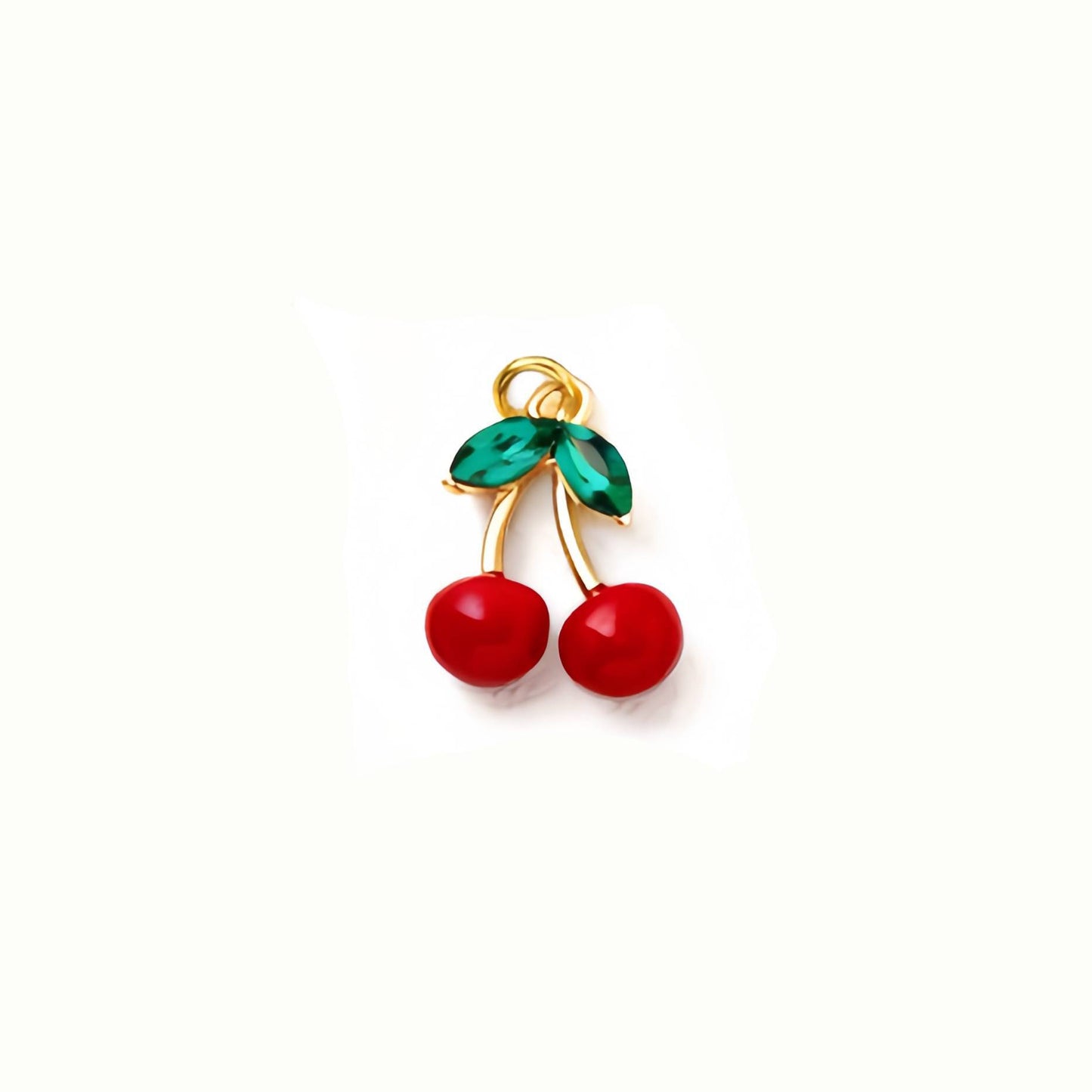 Geometric Plated Brass Necklace with Colorful Natural Gemstone Pendant