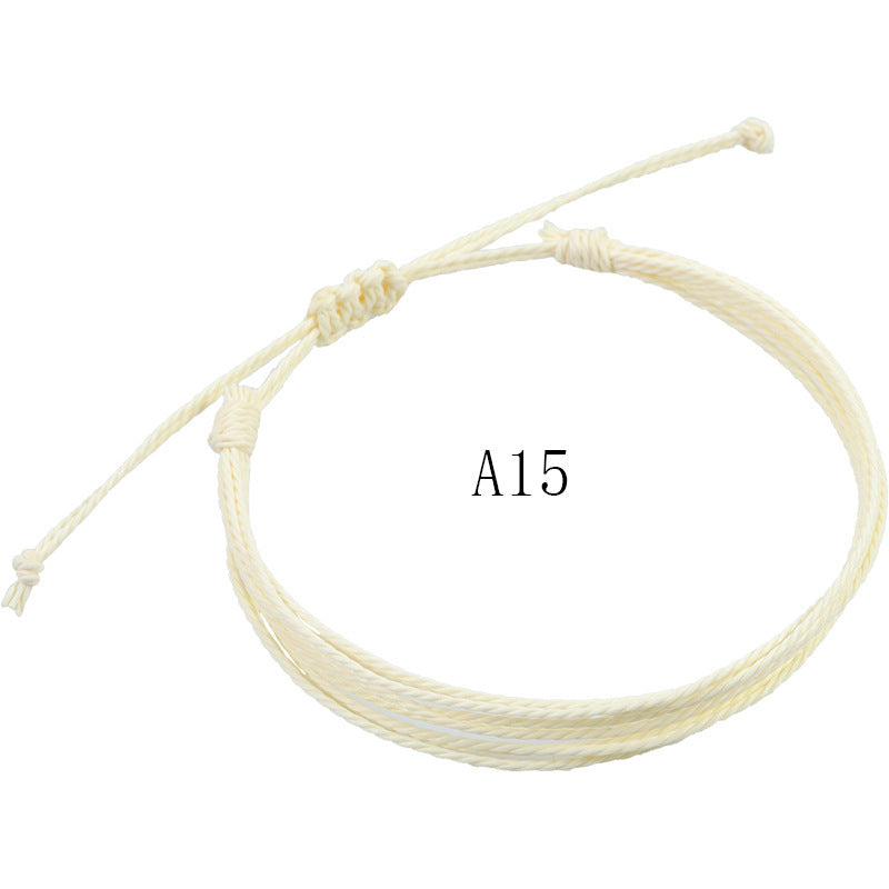 Handmade Braided Heart Nylon Friendship Bracelet Unisex