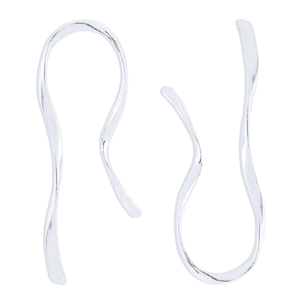 Pendientes de aleación asimétricos con diseño geométrico y acabado metálico galvanizado para mujer, estilo dulce y atrevido