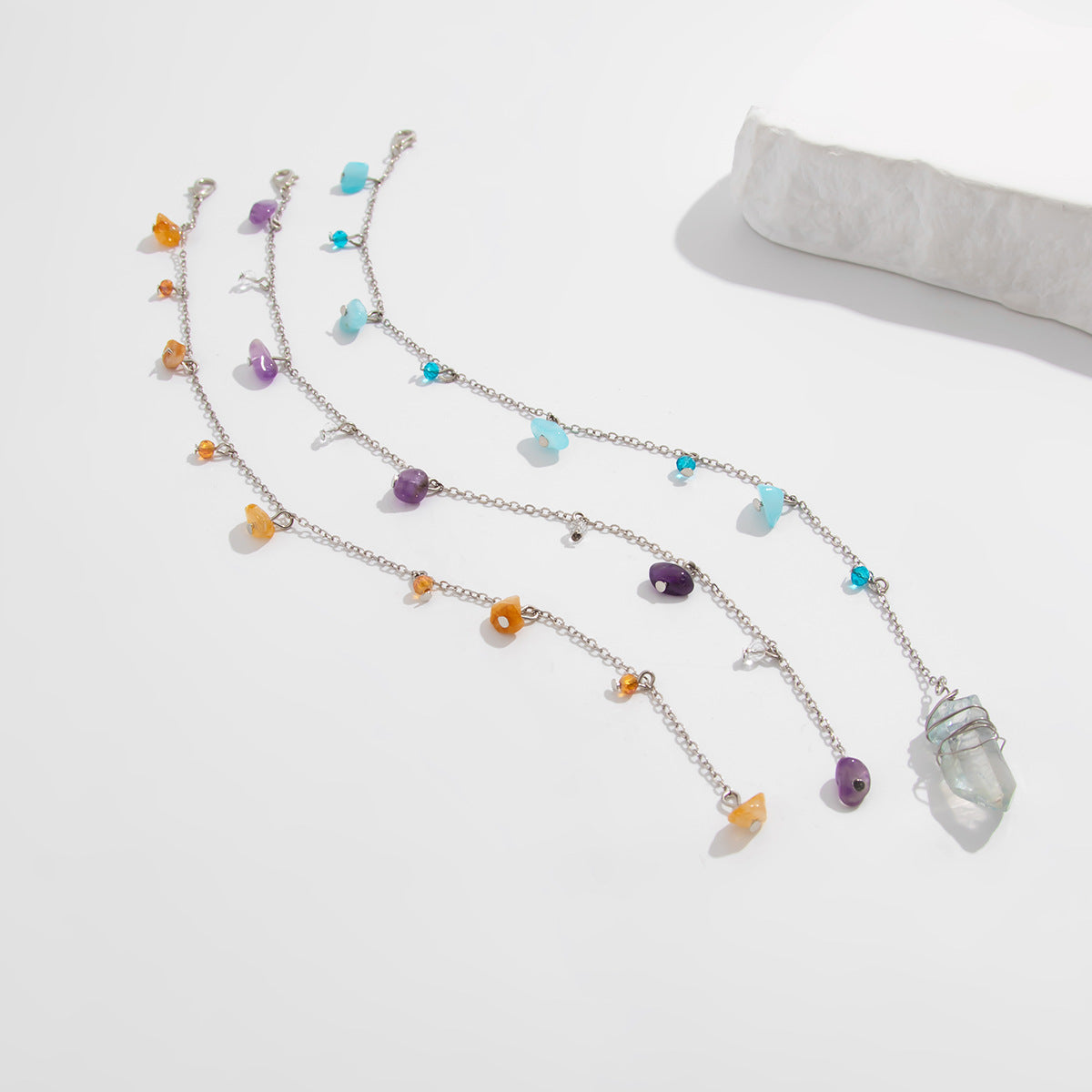 Sweet Plated Brass Hair Clip Set for Women