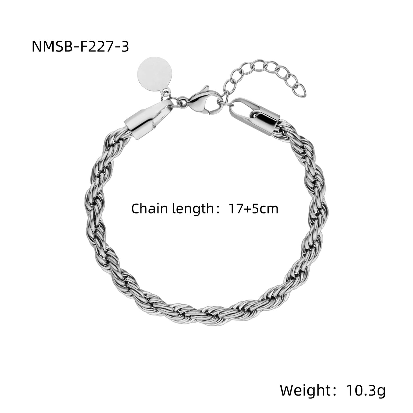 Elegant Twisted Geometric Bracelet for Women in Titanium Steel with 18K Gold Plating, Hypoallergenic and Fade-Resistant
