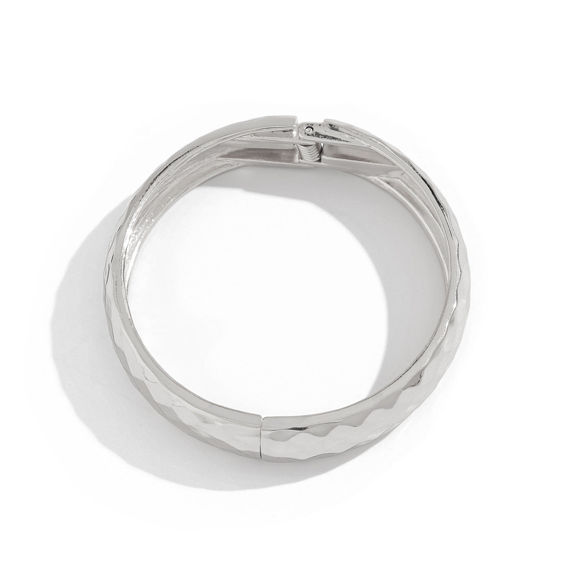 Exaggerated Irregular Teardrop Alloy Plated Bracelet Set