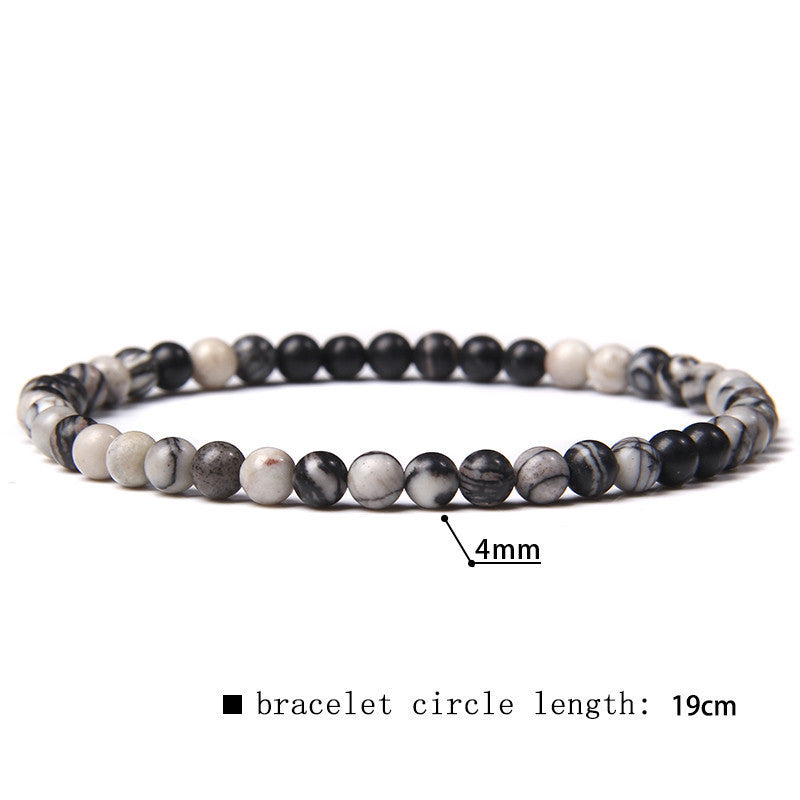 Elegant Natural Citrine Crystal Geometric Beaded Bracelet for Women