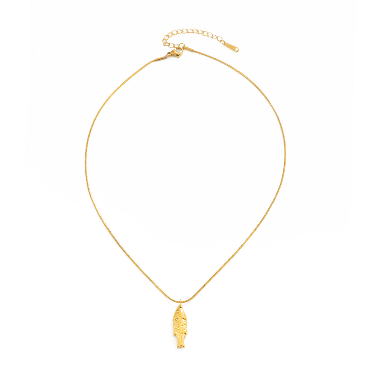 Sweet Stainless Steel PVD Animal Pendant Necklace for Women