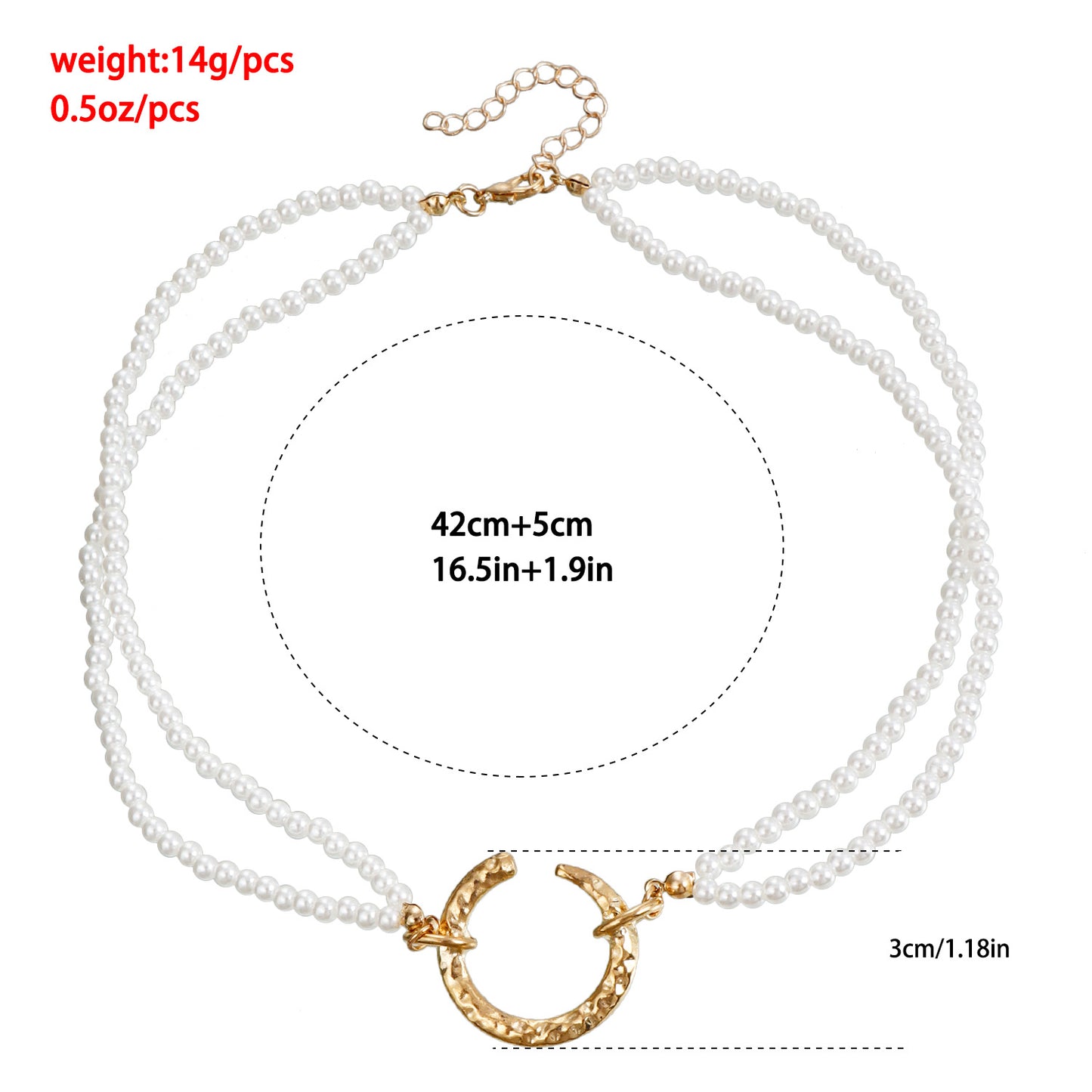 Minimalist Crescent Moon Pendant Necklace for Women with Alloy Chain and Electroplated Finish
