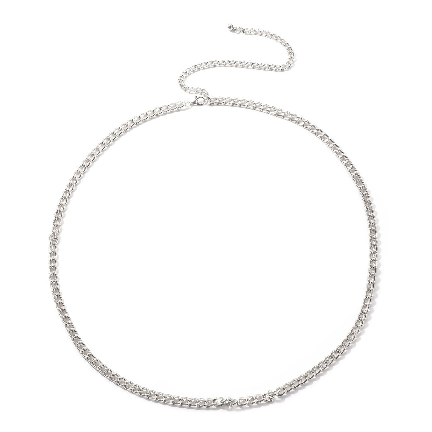 Punk Vintage Exaggerated Metal Chain Body Chain for Women