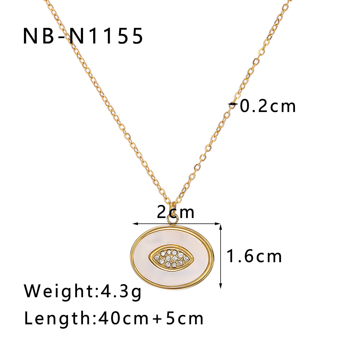 Collana pendente Sole e Luna geometrici da donna in acciaio inossidabile con placcatura in oro 18 carati e intarsio di strass su delicata catena a clavicola