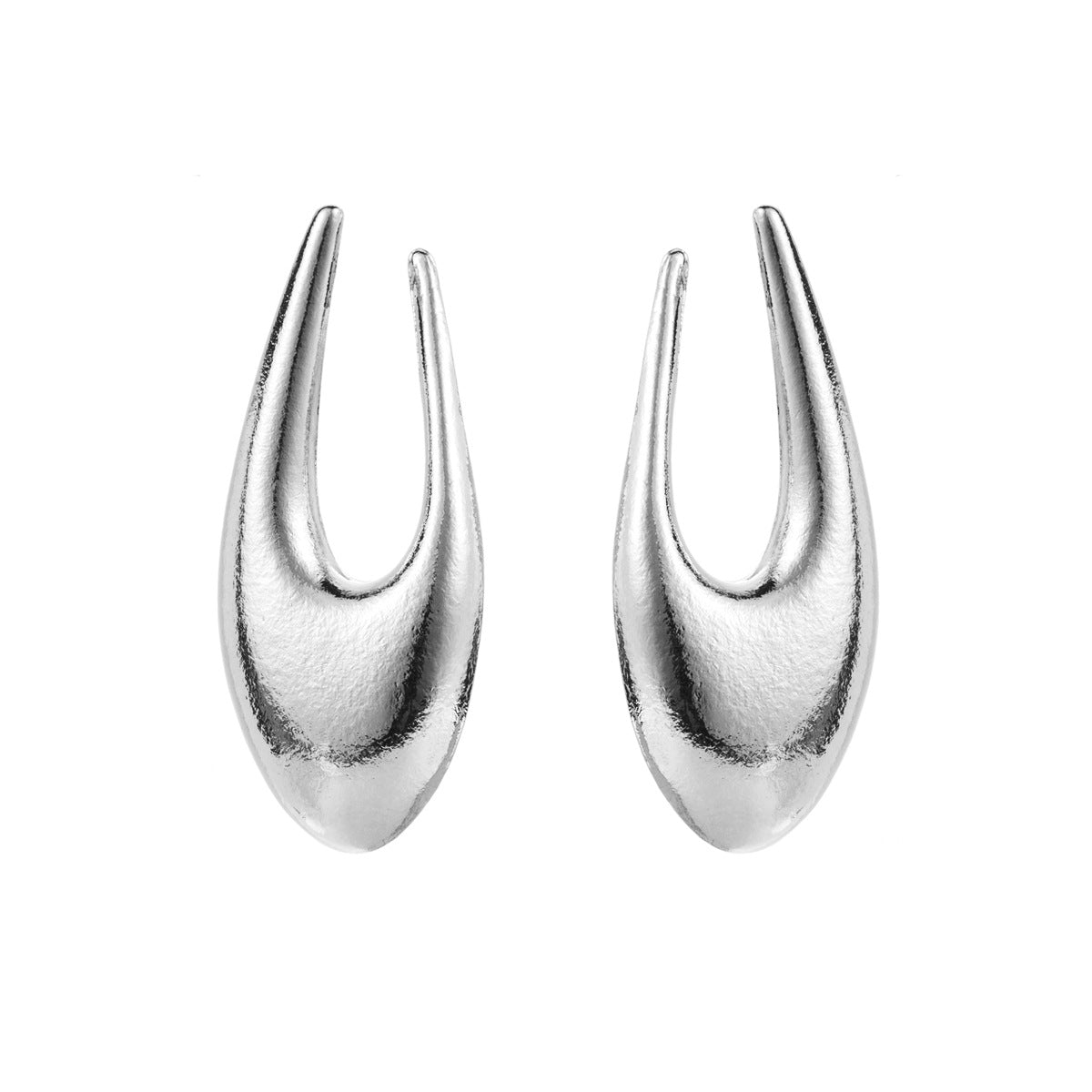 Vintage Geometric Earrings in Alloy with Electroplating Finish for Women