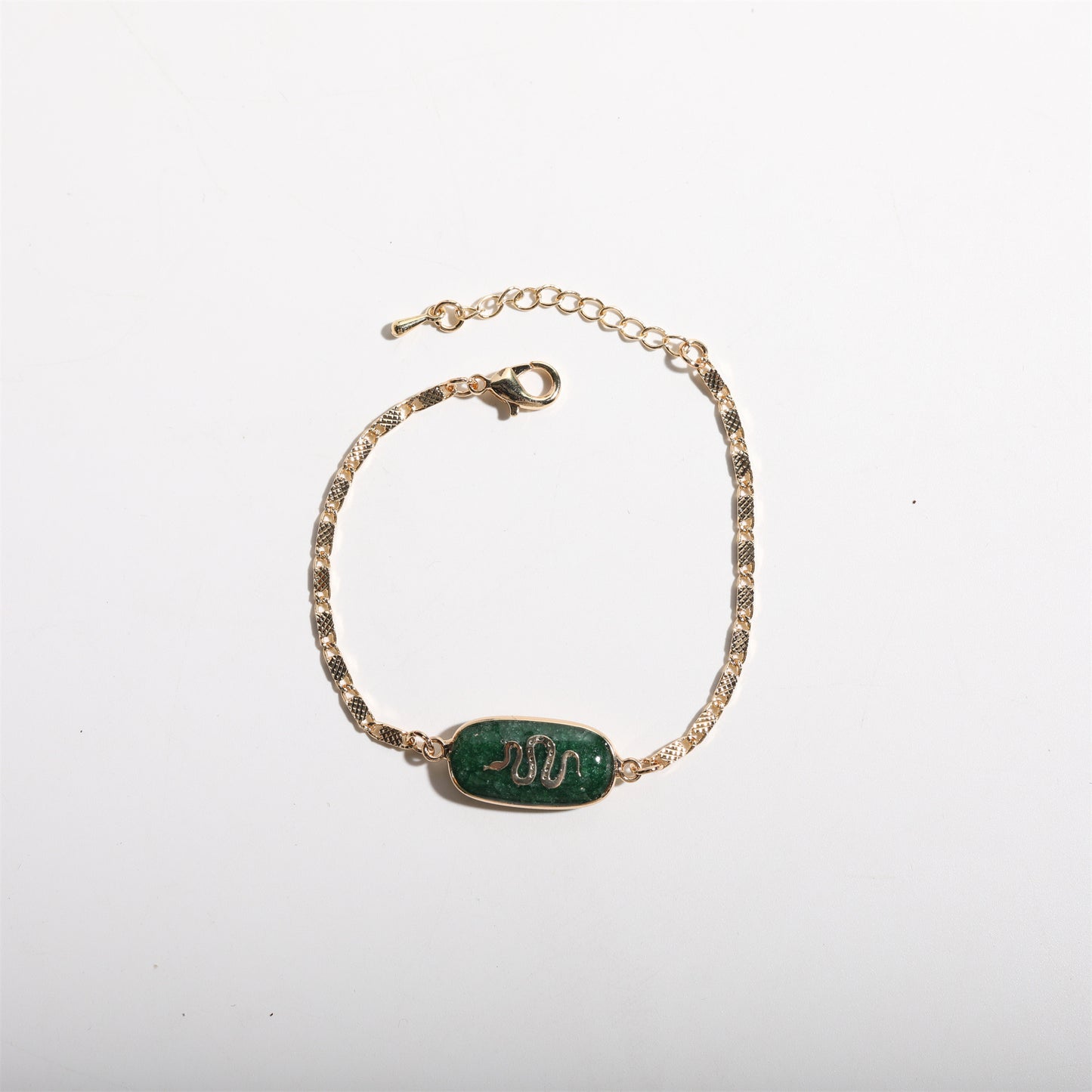 Pulsera de resina vintage bohemia con diseño de mariposa, estrella, luna, corazón, serpiente, floral y planeta para mujer