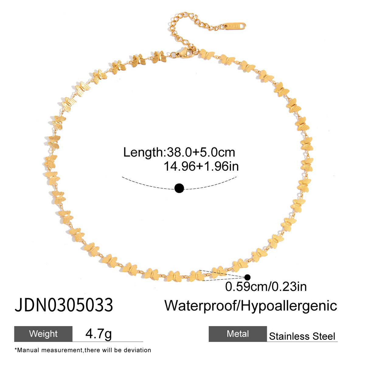 Collana da donna minimalista geometrica in acciaio inossidabile con pendente in acciaio al titanio e finitura galvanizzata