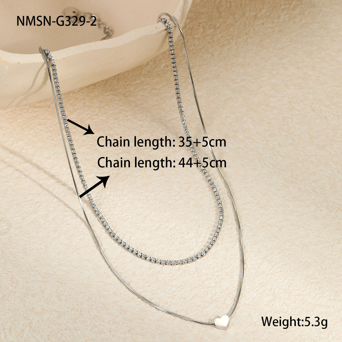 Minimalist Heart-Shaped Titanium Steel Clavicle Necklace with 18K Gold Plating, Geometric Pendant, Elegant Layering Jewelry for Women