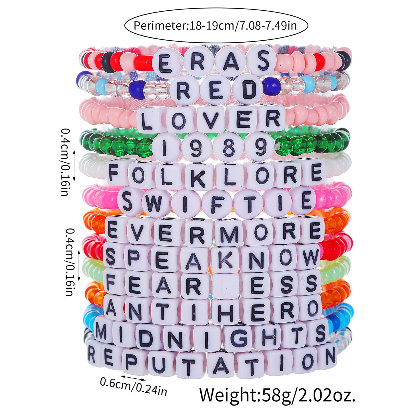 Geometric Letter Resin Stainless Steel Brass Acrylic Bracelet
