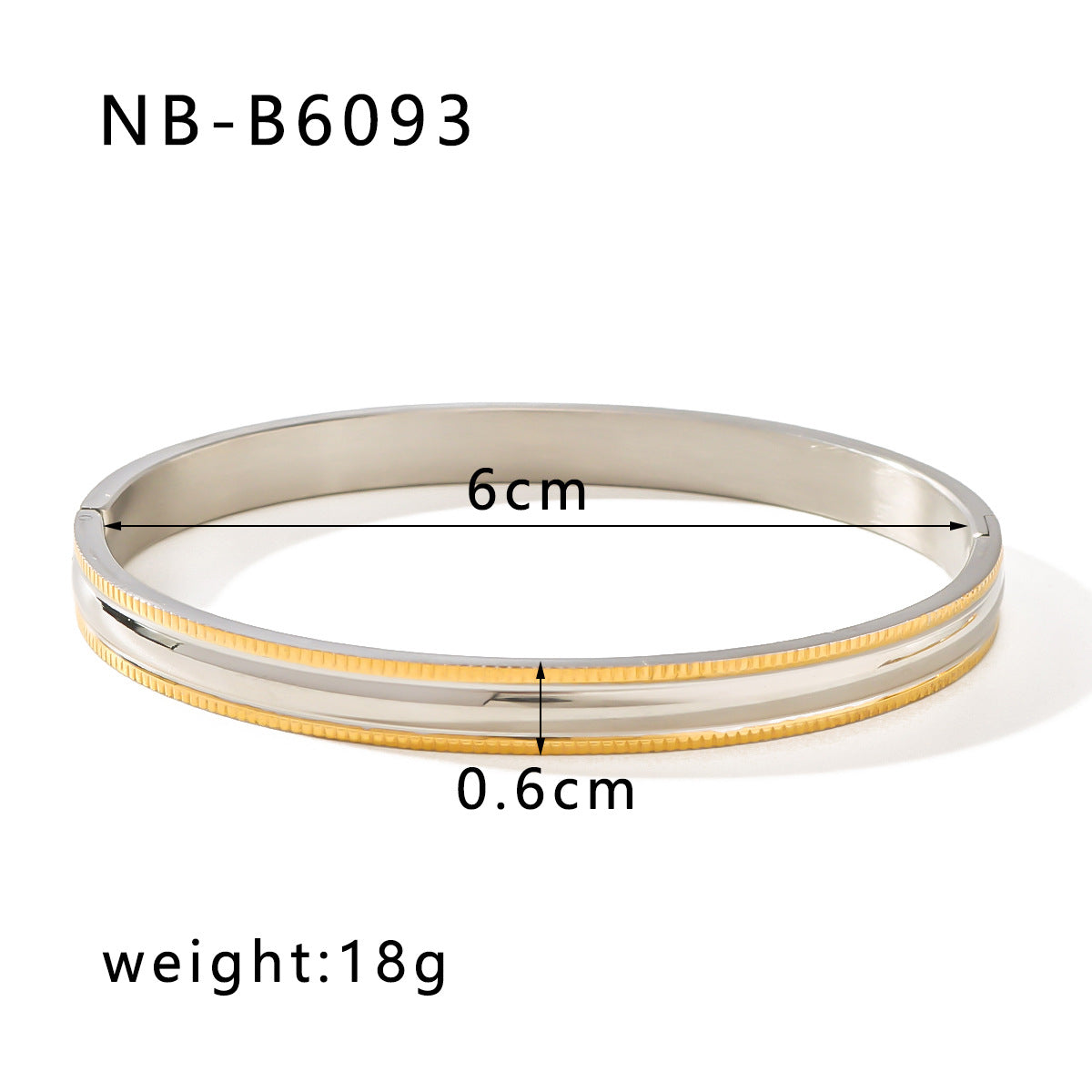 Minimalist Irregular Texture Stainless Steel Bracelet for Women with Plated Finish