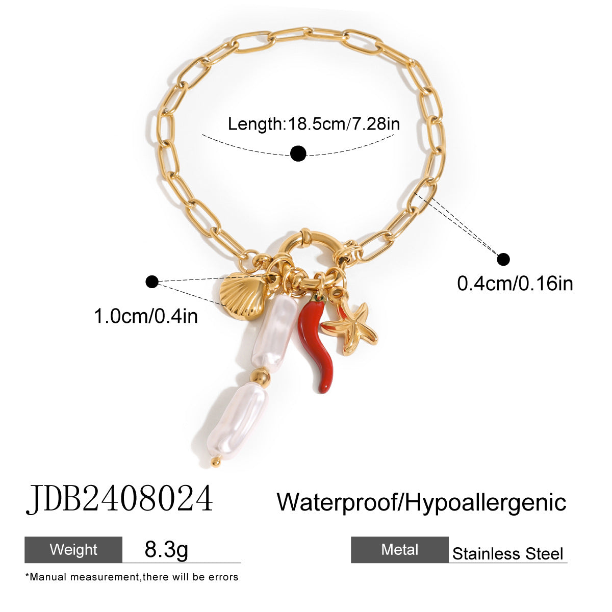 Minimalist Ocean-Themed Stainless Steel Necklace with Starfish Pendant and Plated Finish for Women