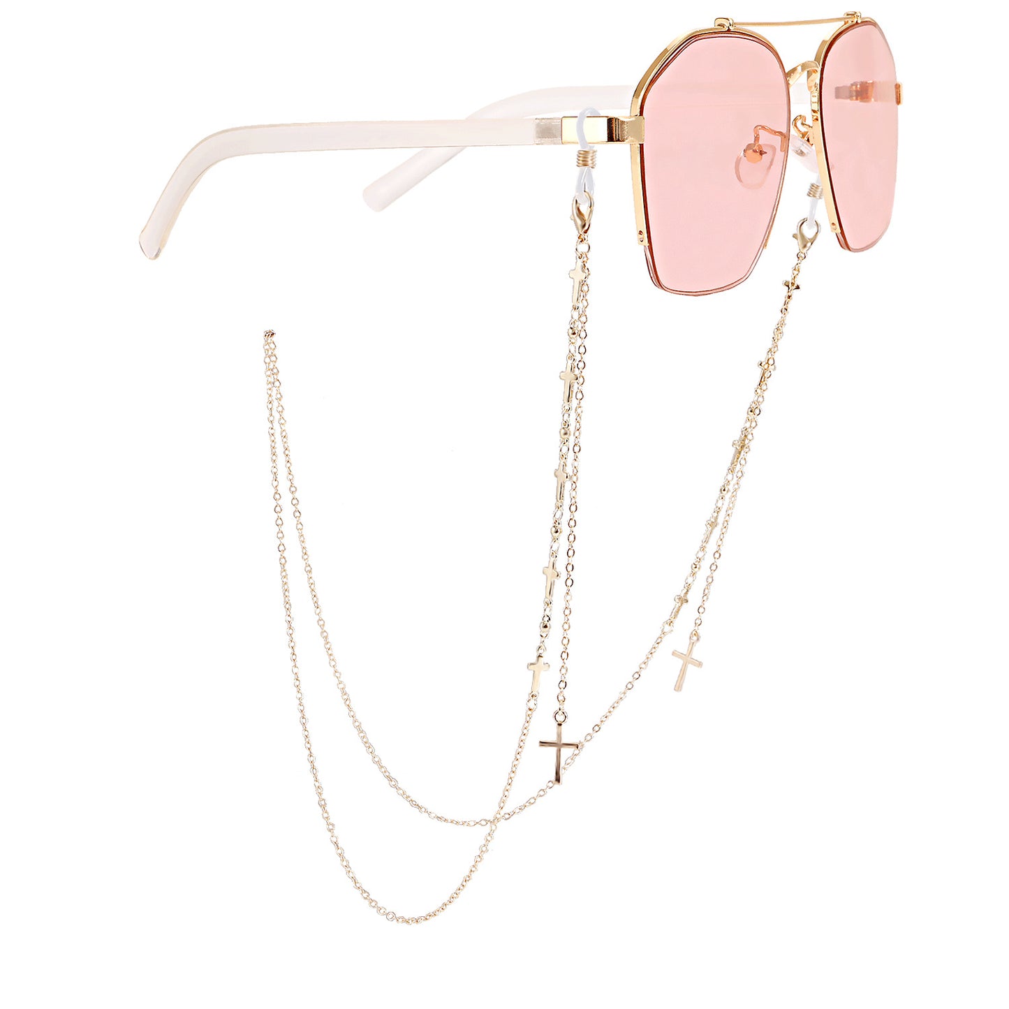Acrylic Alloy Glasses Chain Mask Chain