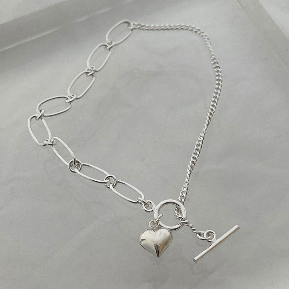 Cavigliera in Argento Sterling 925 a Stella Minimalista Stile Coreano con Finitura Placcata