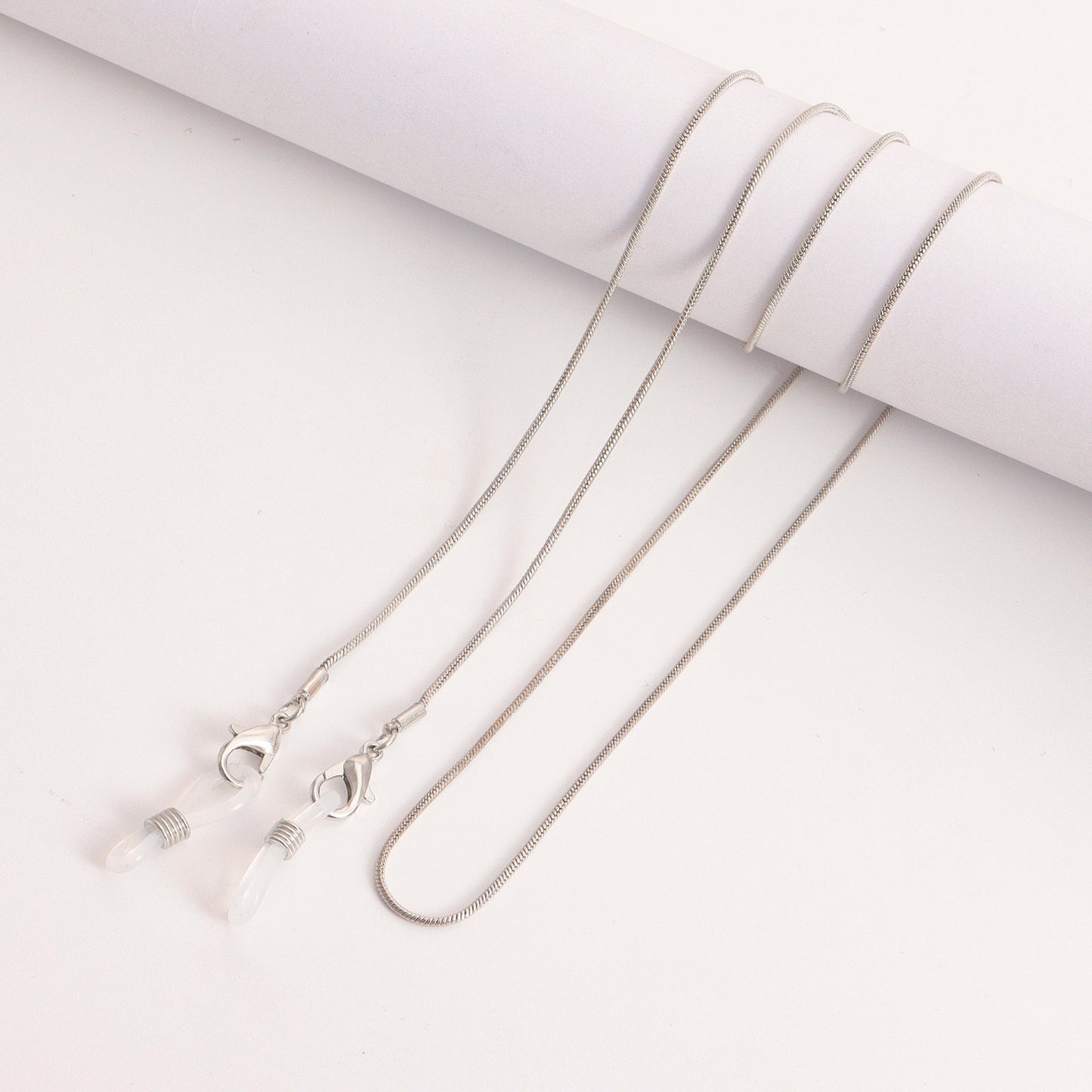 1.2mm Snake Chain Alloy Eyeglass Chain Mask Holder Accessory