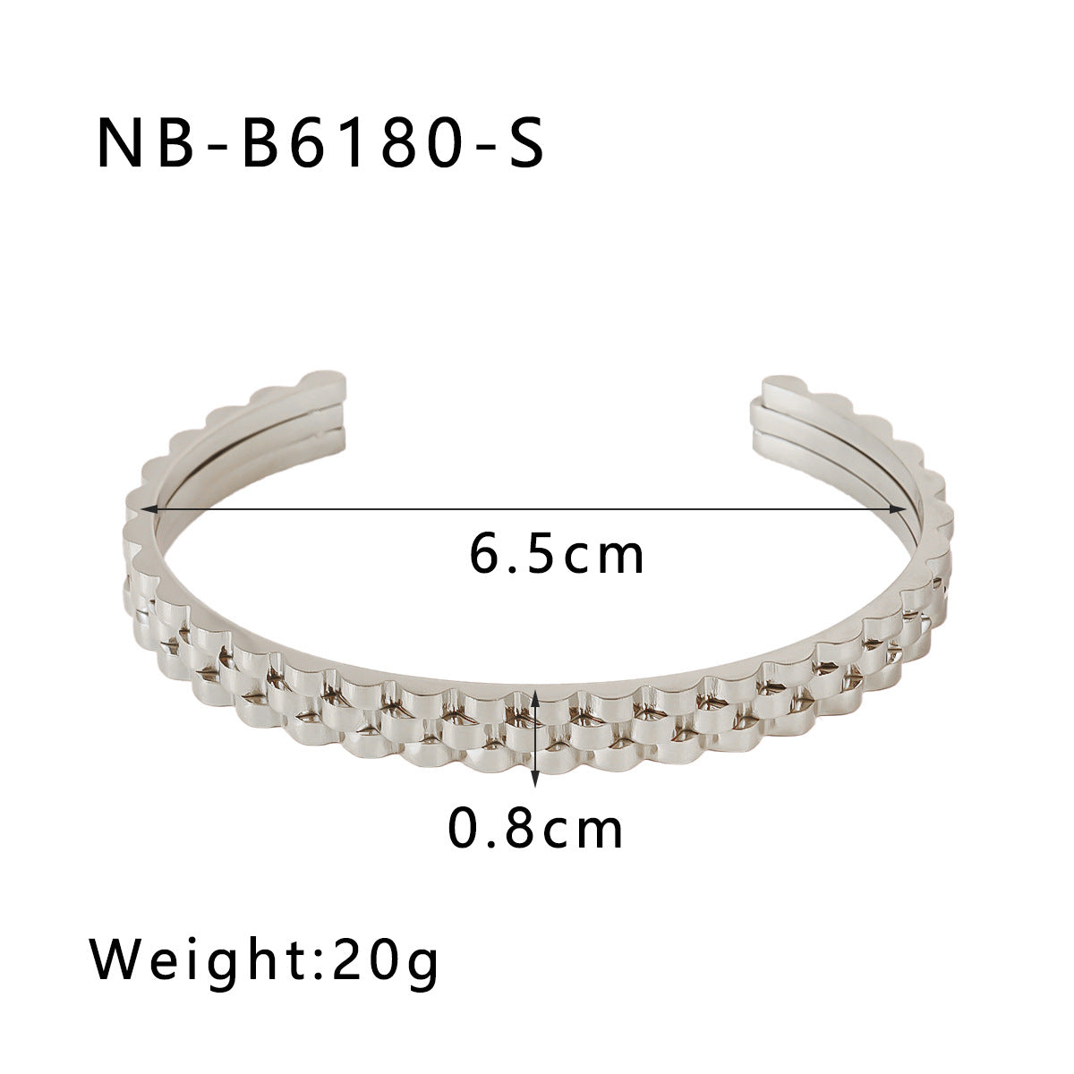 Minimalist Adjustable Stainless Steel Bracelet with 18K Gold Plating and Geometric Texture Band Design