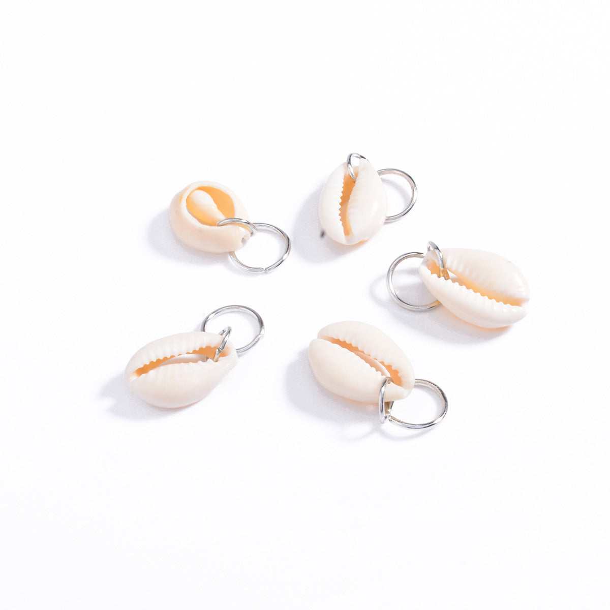 Bohemian Hip-hop Casual Sweet Alloy Plated Shell Hair Clip for Women