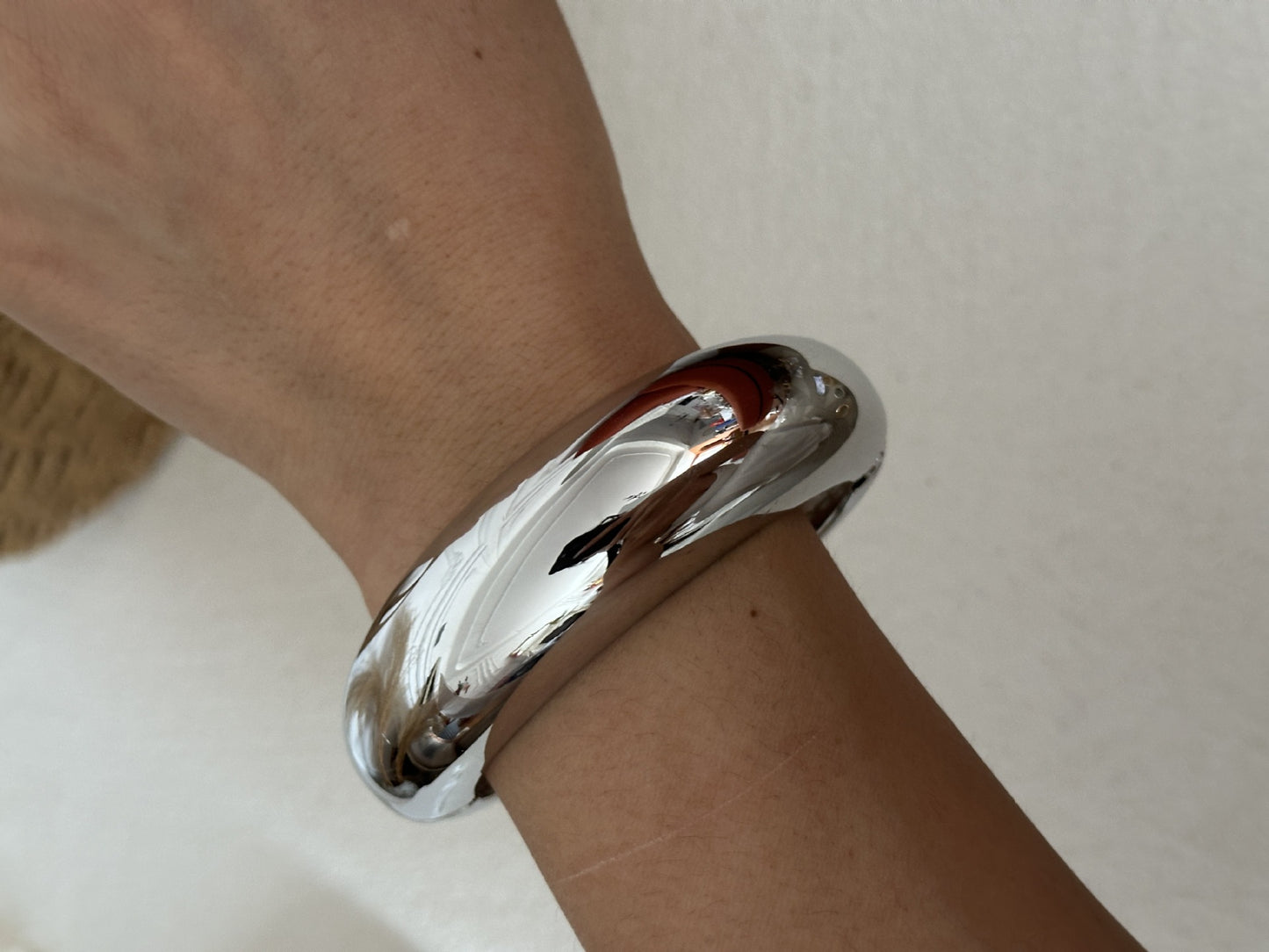 Minimalist Geometric Alloy Plated Cuff Bracelet for Women