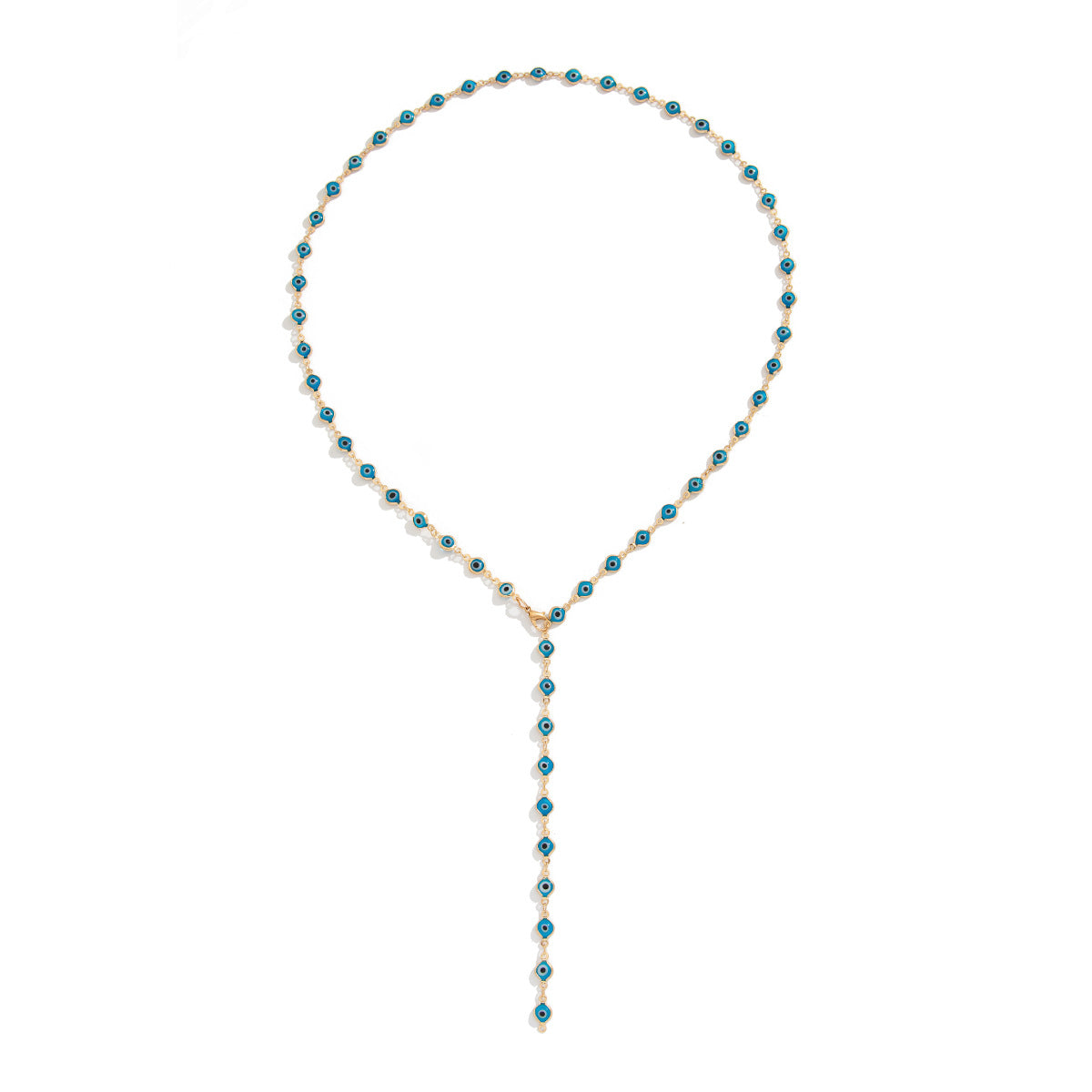 Collar largo bohemio chic con colgante en forma de corazón para mujer con detalle de borla, chapado en cobre, cadena tipo O, estilo para llevar en capas