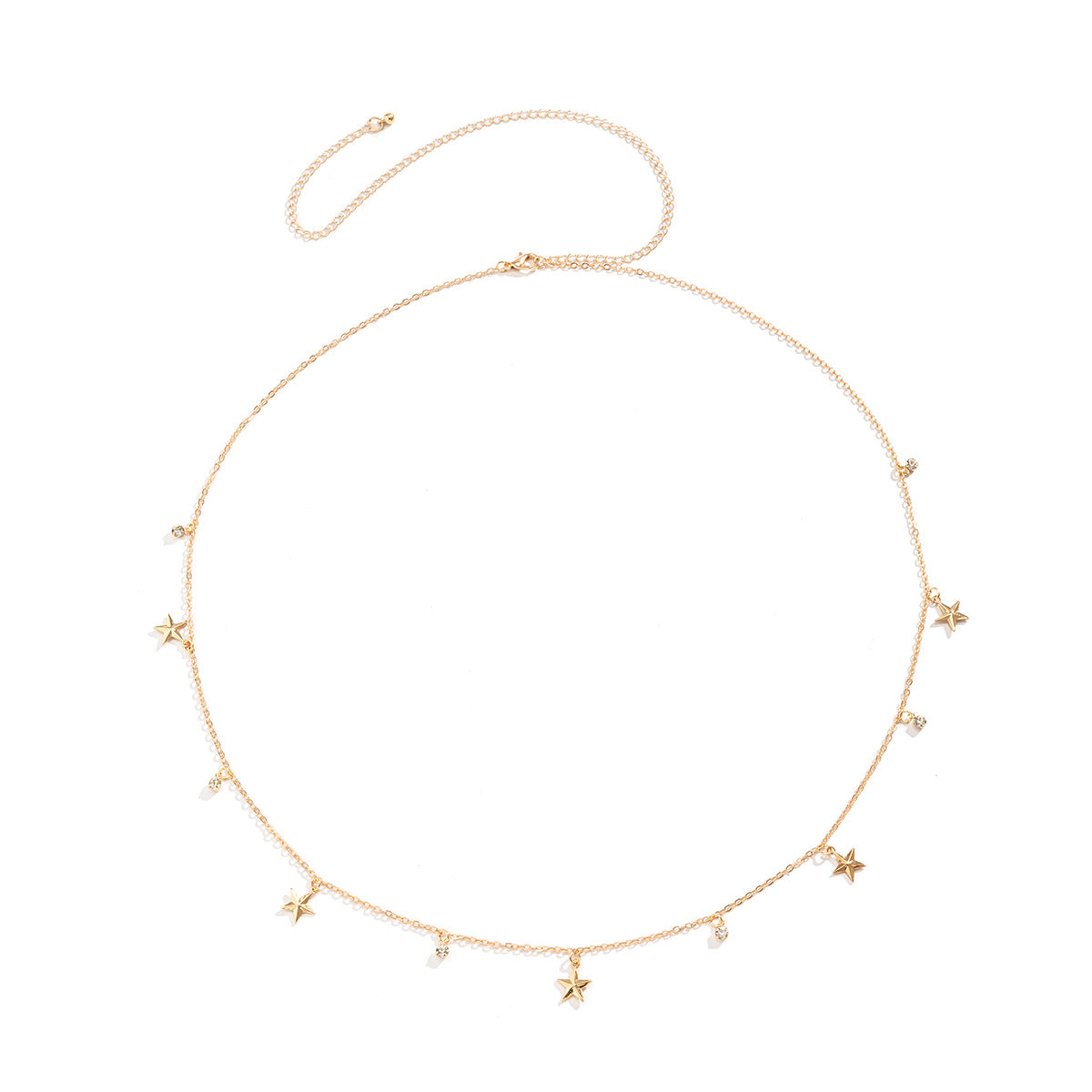 Minimalist Star Tassel Metal Body Chain Women's Waist Chain
