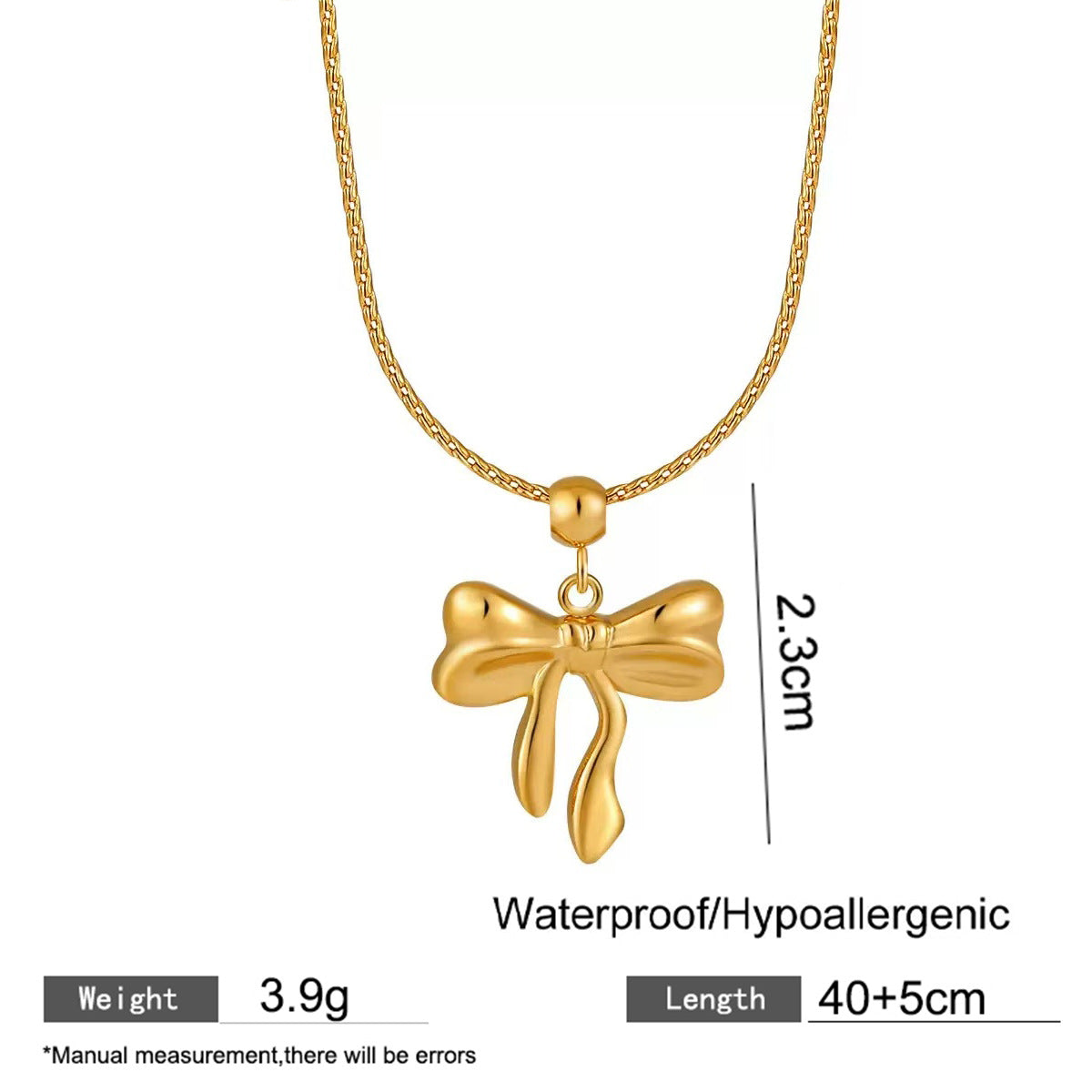 Sweet Gold Plated Heart Floral Titanium Steel Necklace for Women