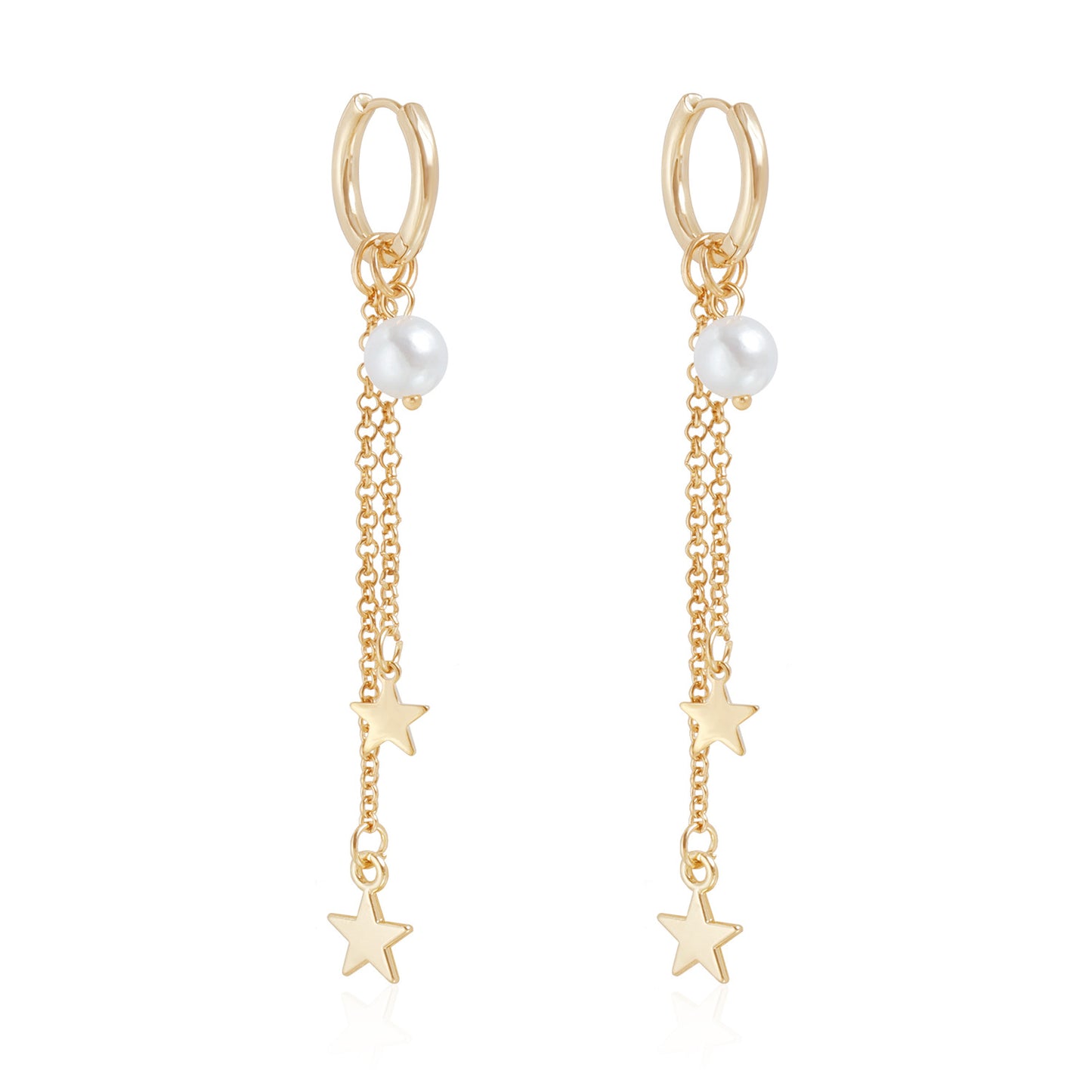 Vintage Luxury Geometric Heart Round Crystal Plated Zinc Alloy Earrings with Tassel Asymmetric Design for Women