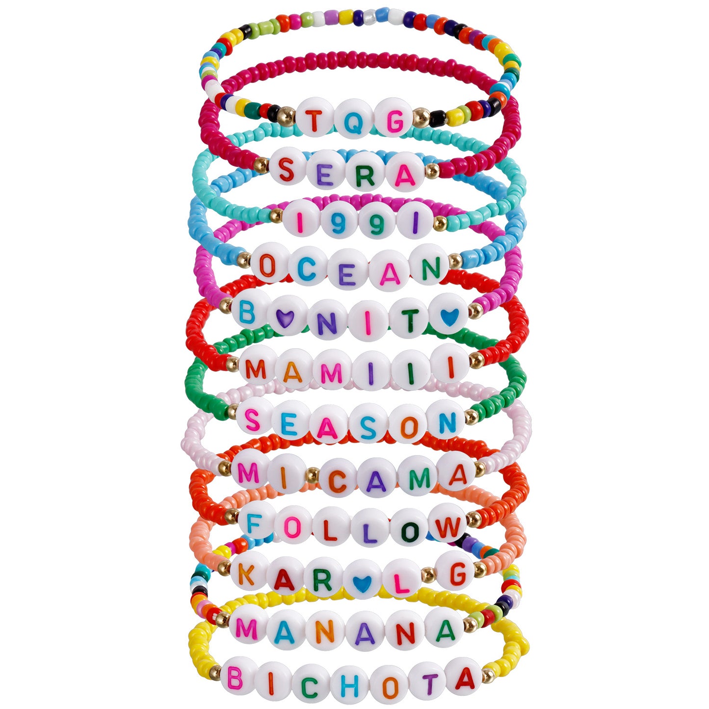 Geometric Style Gold-Plated Imitation Pearl Bracelet Set for Women with Round Accents