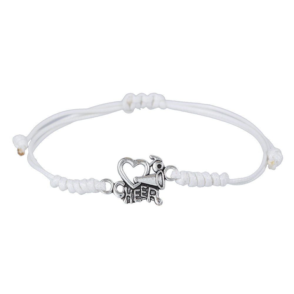 Cheer Geometric Round Handmade Alloy Bracelet for Women