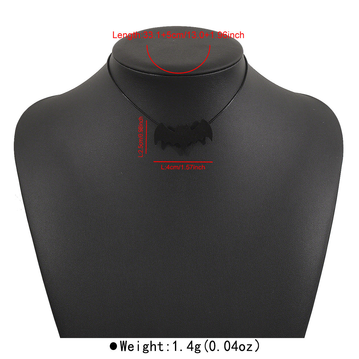 Collar con colgante de murciélago y araña espeluznante de Halloween para unisex con tela de fieltro y cuerda, accesorio gótico hecho a mano para fiestas