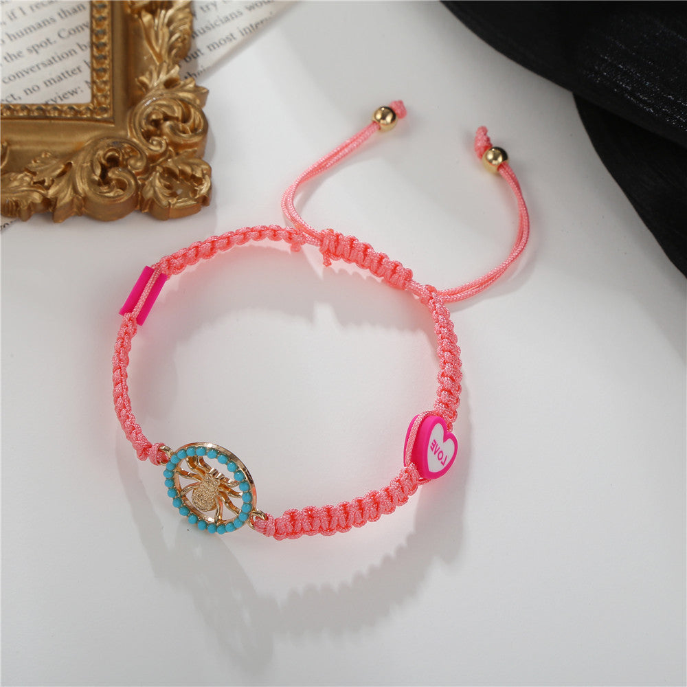 Geometric Rhinestone Infinity Figure 8 Plated Alloy Bracelet for Men and Women