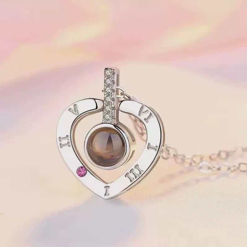 Minimalist Heart Titanium Steel Plated Necklace for Women