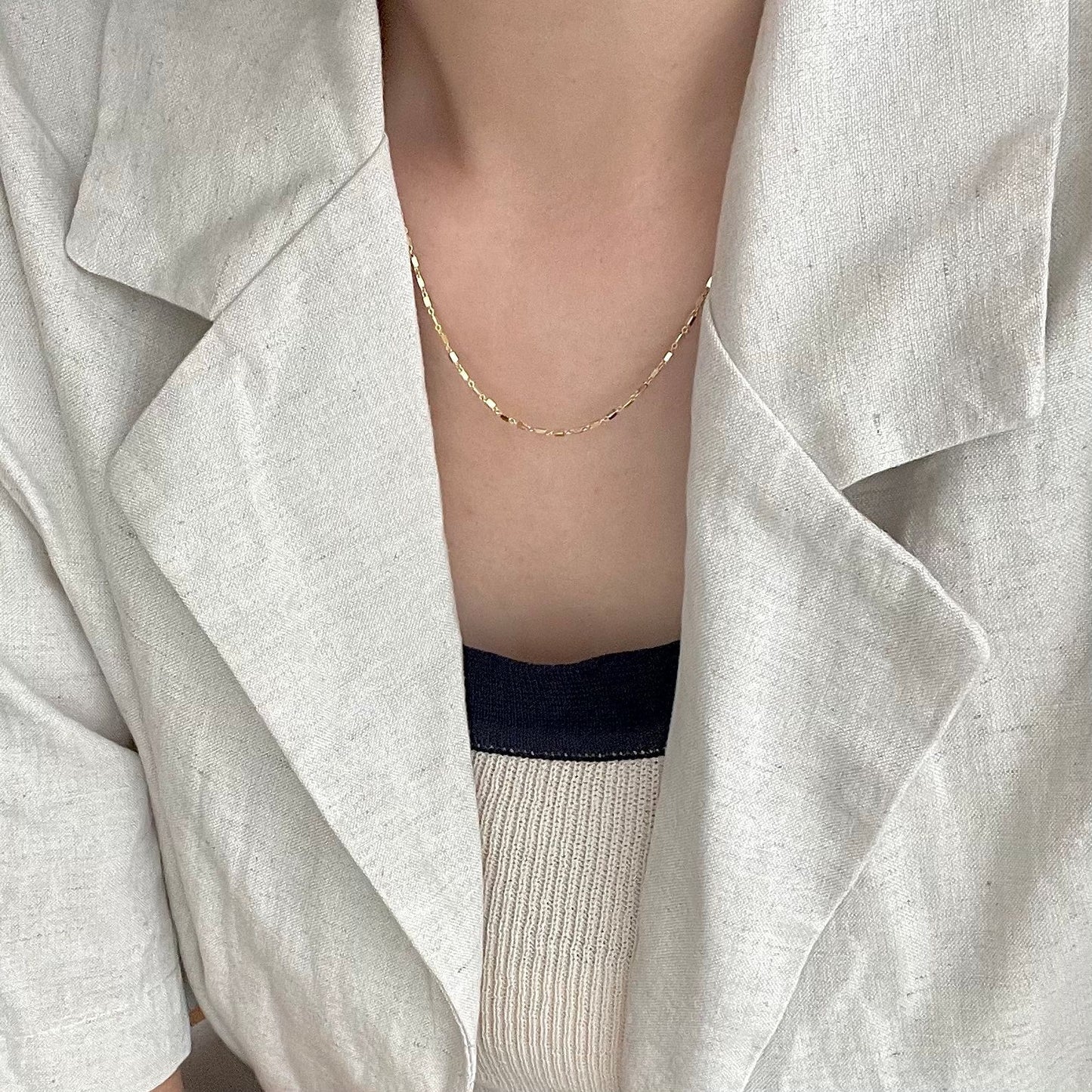 Minimalist Geometric Rhombus Pendant Necklace in 925 Sterling Silver with Polished Finish for Women