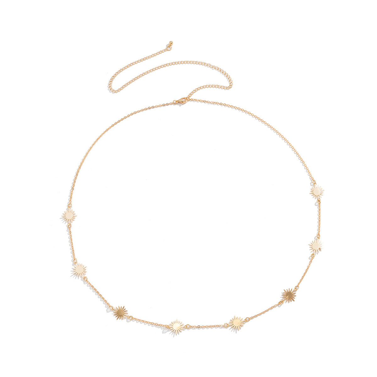 Hip-hop Star Cuban Link Chain Body Chain for Women