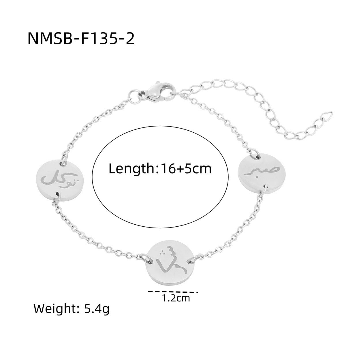 Elegante Pulsera Redonda Unisex de Acero Inoxidable con Colgante y Baño de Titanio, Soporte para Grabado, Resistente a la Decoloración y Diseño Versátil